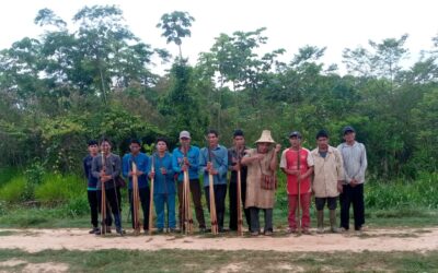 Pueblo Tsimane realiza vigilia por su seguridad